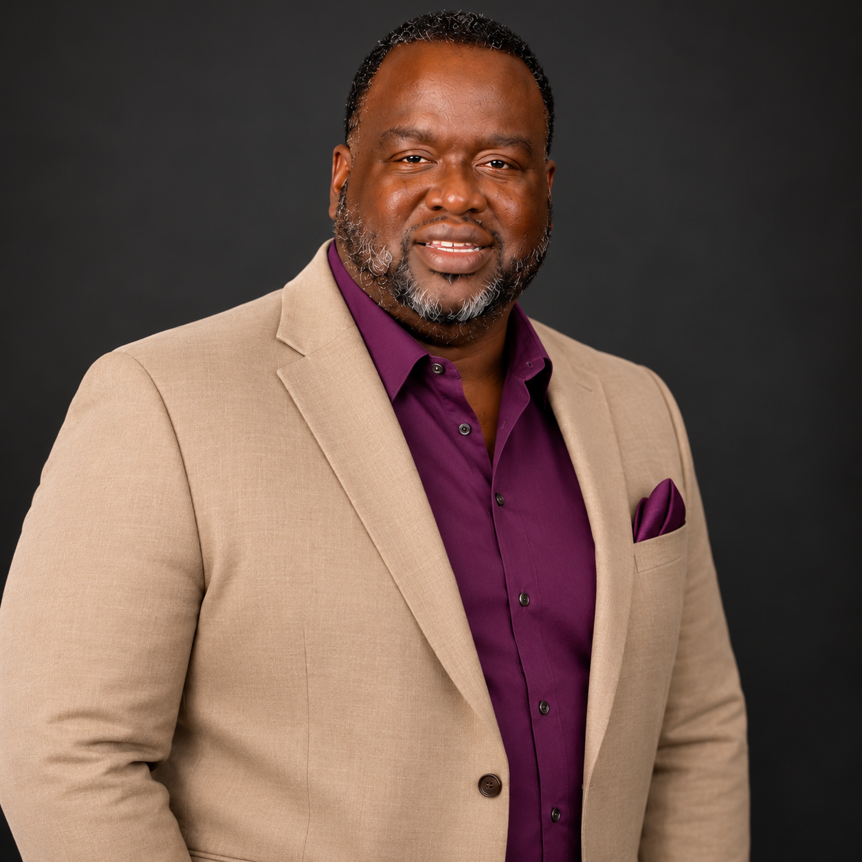 Portrait of Stanley R. Jones, Senior Pastor